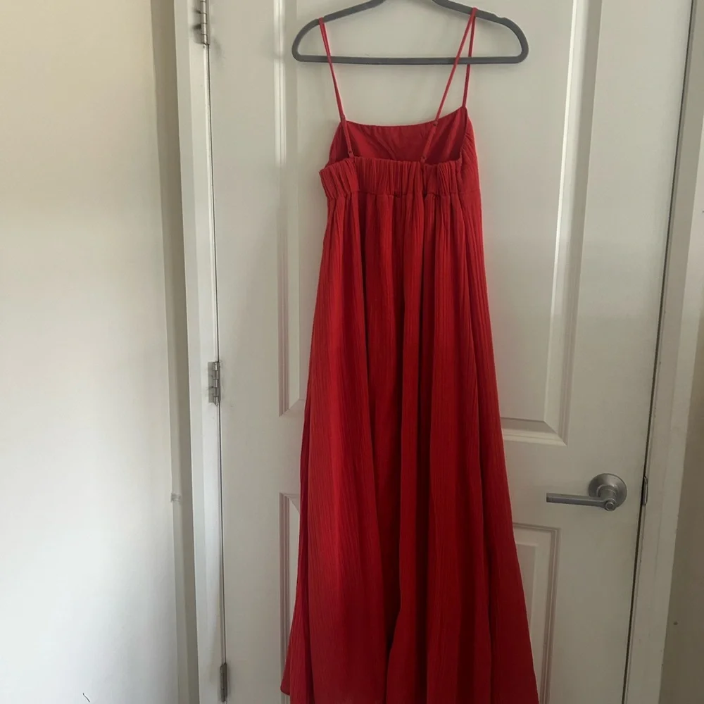 Abercrombie & Fitch Vibrant Red Dress